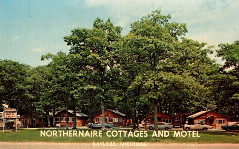 Northernaire Cabins and Motel - Postcard